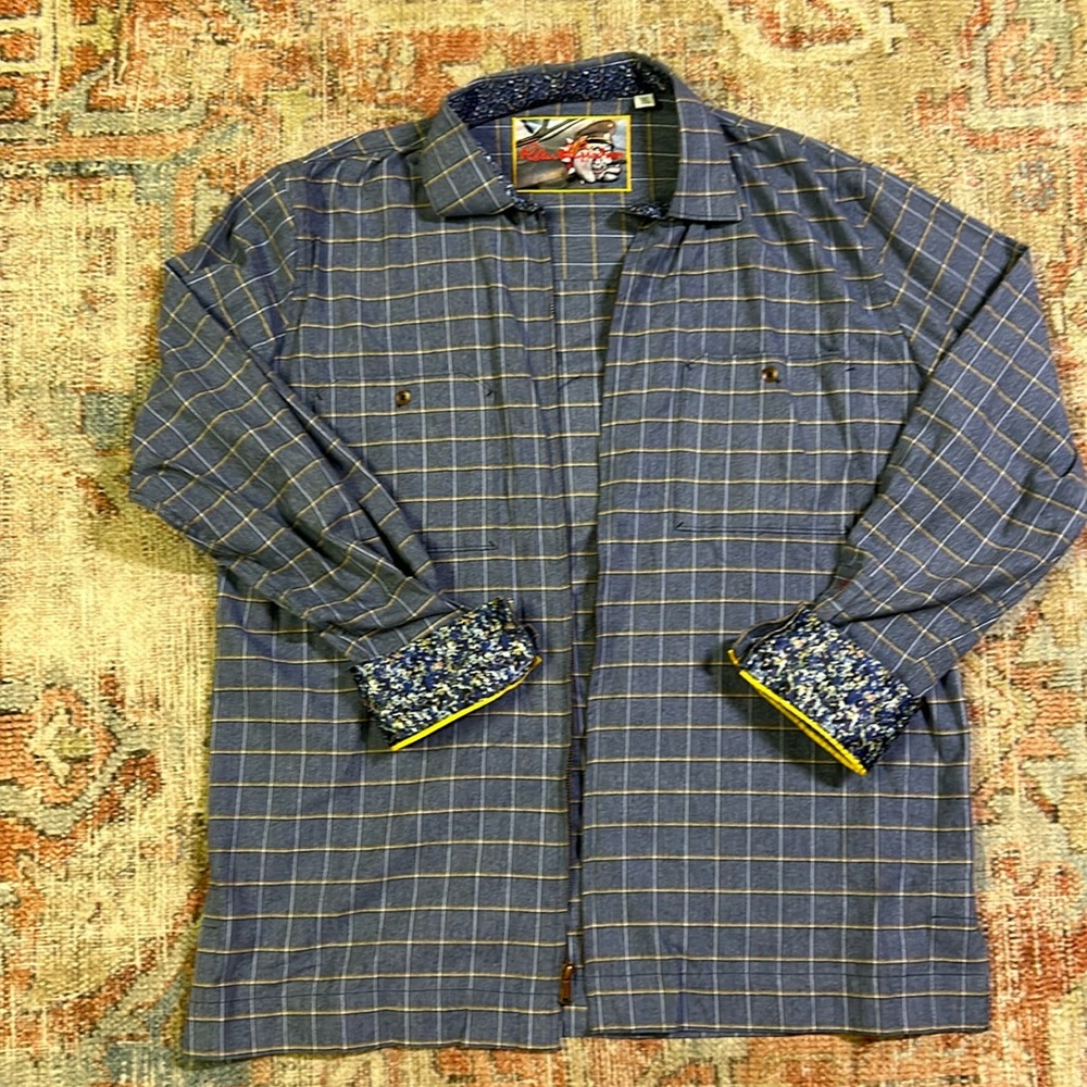 Robert Graham zip up shirt